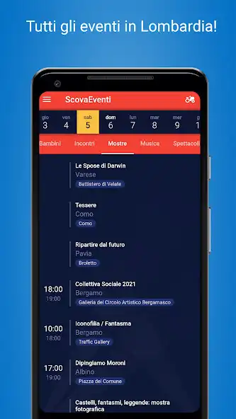 Play ScovaEventi eventi Lombardia  and enjoy ScovaEventi eventi Lombardia with UptoPlay