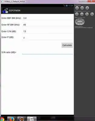 Play SCPC-FM voice S/N ratio
