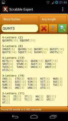 Play Scrabble Expert
