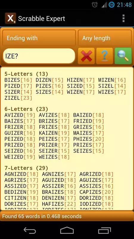 Play Scrabble Expert
