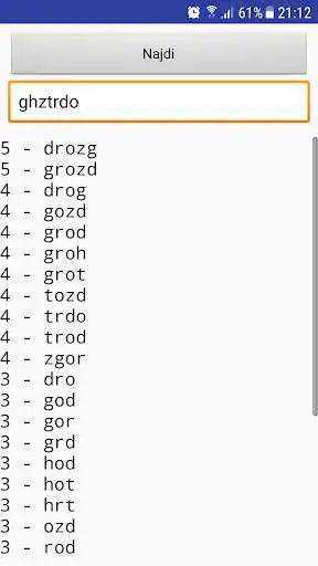 Play Scrabble Iskalnik besed as an online game Scrabble Iskalnik besed with UptoPlay