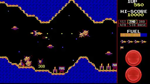Play Scrambler: Classic Retro Arcade Game as an online game Scrambler: Classic Retro Arcade Game with UptoPlay