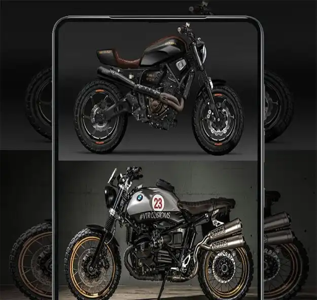 Play Scrambler Motorcycle Designs as an online game Scrambler Motorcycle Designs with UptoPlay