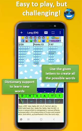 Play scrambler Words Puzzle Game as an online game scrambler Words Puzzle Game with UptoPlay