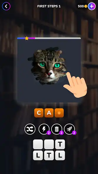 Play Scratch and Guess - Word Photo Quiz as an online game Scratch and Guess - Word Photo Quiz with UptoPlay