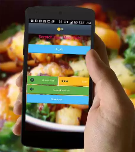 Play Scratch Your Meal Quiz
