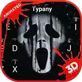 Free play online Scream Ghost Face 3D ThemeEmoji Keyboard APK