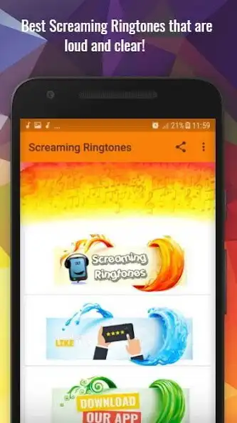 Play Screaming ringtones  and enjoy Screaming ringtones with UptoPlay