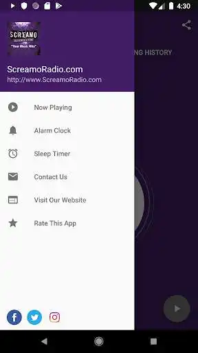 Play ScreamoRadio.com as an online game ScreamoRadio.com with UptoPlay