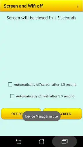 Play Screen and Wifi off button  and enjoy Screen and Wifi off button with UptoPlay