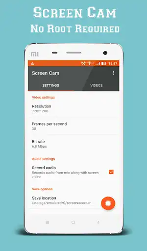 Play Screen Cam - NO ROOT  and enjoy Screen Cam - NO ROOT with UptoPlay