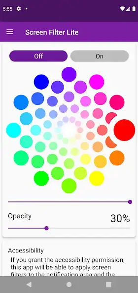 Play Screen Color Filter Lite as an online game Screen Color Filter Lite with UptoPlay