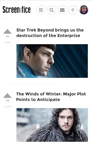 Play Screenfice: Film & TV News  and enjoy Screenfice: Film & TV News with UptoPlay