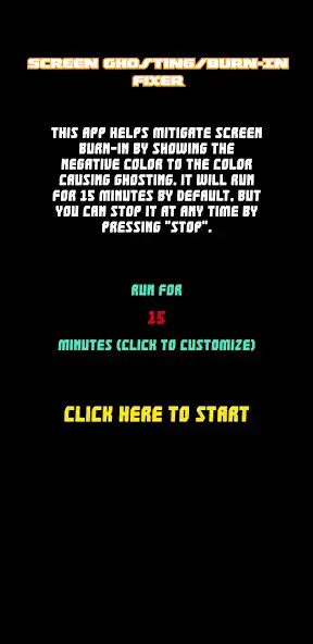 Play Screen Ghosting/Burn-In Fixer  and enjoy Screen Ghosting/Burn-In Fixer with UptoPlay