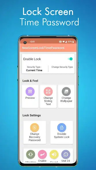Play Screen Lock - Time Password