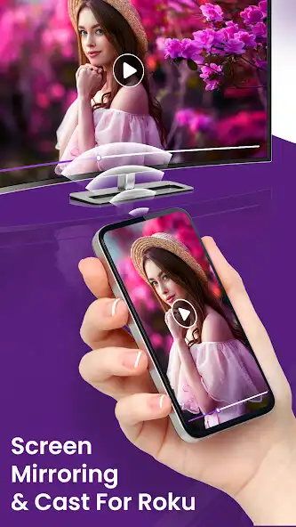 Play Screen mirror for Roku TV  and enjoy Screen mirror for Roku TV with UptoPlay