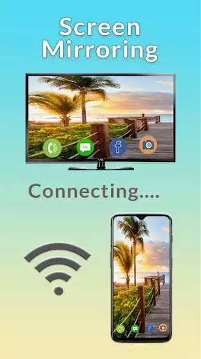 Play Screen Mirroring : Connect Mobile Screen with TV as an online game Screen Mirroring : Connect Mobile Screen with TV with UptoPlay