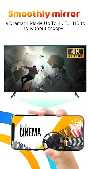 Play Screen Mirroring for TV Cast  and enjoy Screen Mirroring for TV Cast with UptoPlay