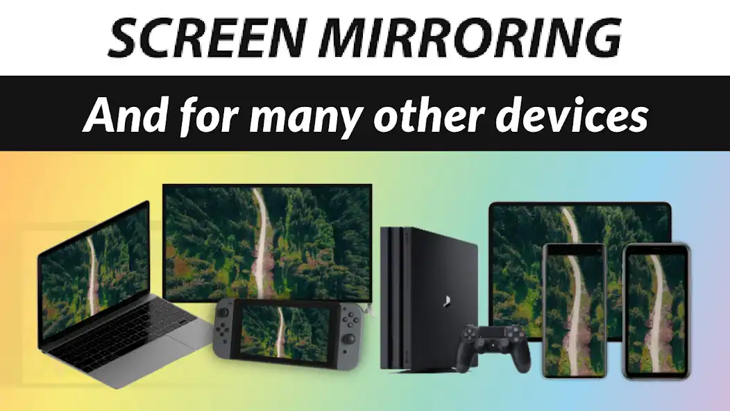 Play Screen Mirroring Pro App as an online game Screen Mirroring Pro App with UptoPlay
