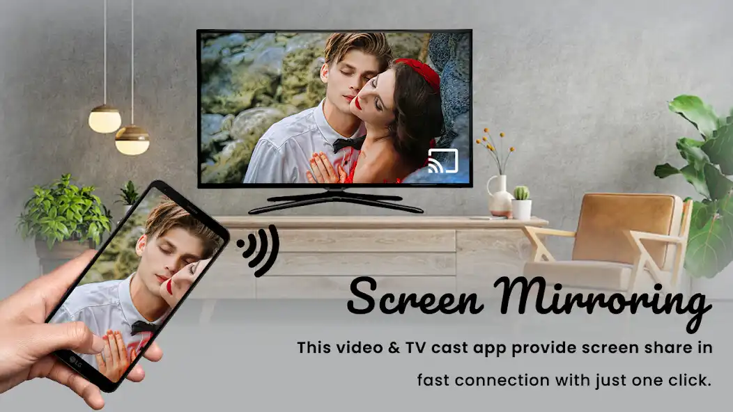 Play Screen Mirroring - Share on TV  and enjoy Screen Mirroring - Share on TV with UptoPlay
