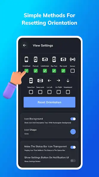 Play Screen Orientation Customize as an online game Screen Orientation Customize with UptoPlay