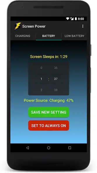 Play Screen Power - Screen Off - Screen Sleep app as an online game Screen Power - Screen Off - Screen Sleep app with UptoPlay