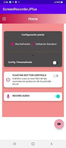 Play Screen Recorder Jplus as an online game Screen Recorder Jplus with UptoPlay