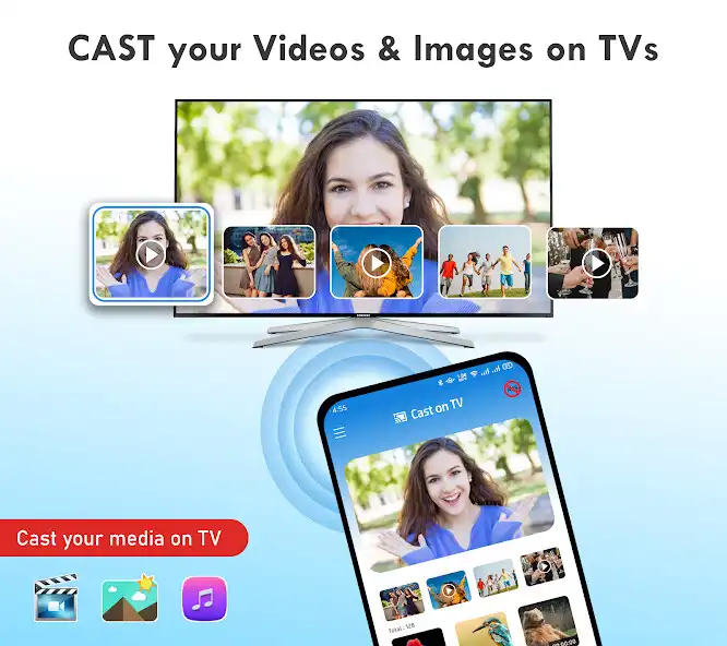 Play Screen TVCast Wireless Display as an online game Screen TVCast Wireless Display with UptoPlay