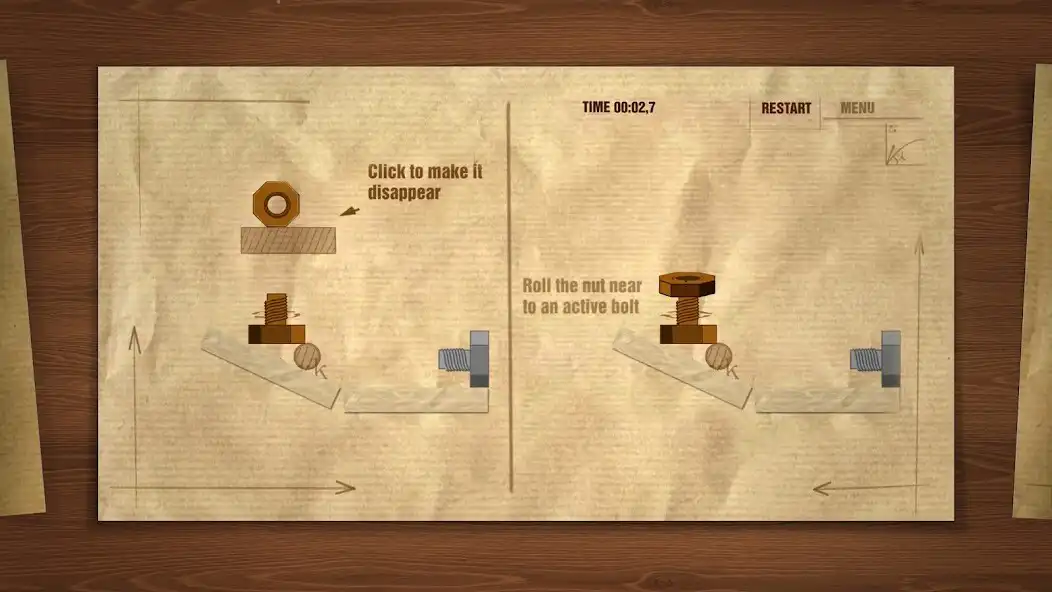 Play Screw the Nut 2 Physics Puzzle  and enjoy Screw the Nut 2 Physics Puzzle with UptoPlay