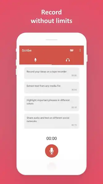 Play Scribe: private speech to text  and enjoy Scribe: private speech to text with UptoPlay