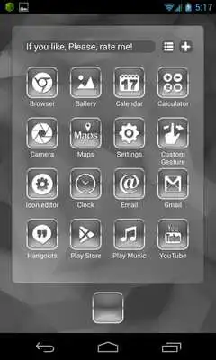 Play Scrids D - Next Launcher Theme Play Scrids D - Next Launcher Theme