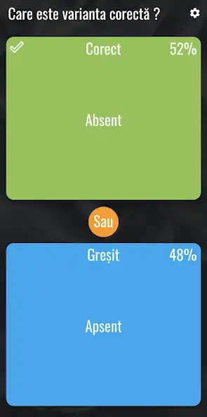 Play Scrie Corect Gramatical - Test  and enjoy Scrie Corect Gramatical - Test with UptoPlay
