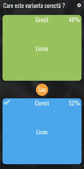 Play Scrie Corect Gramatical - Test as an online game Scrie Corect Gramatical - Test with UptoPlay