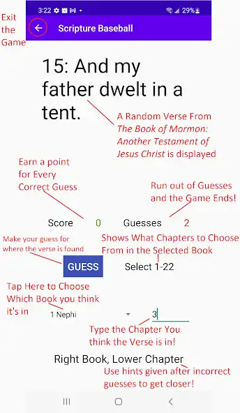 Play Scripture Baseball  and enjoy Scripture Baseball with UptoPlay
