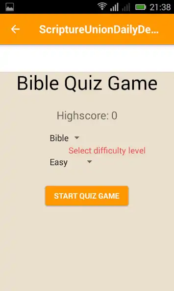 Play Scripture Union Devotional as an online game Scripture Union Devotional with UptoPlay