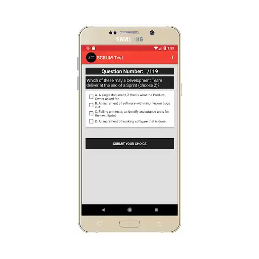Play Scrum Practice Test  and enjoy Scrum Practice Test with UptoPlay