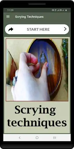 Play Scrying Techniques  and enjoy Scrying Techniques with UptoPlay