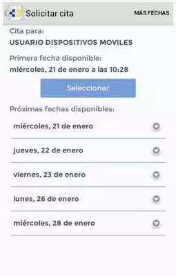 Play SCS. Cita Previa