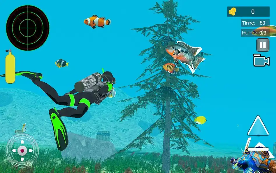 Play Scuba Deep Sea Swim Simulator as an online game Scuba Deep Sea Swim Simulator with UptoPlay