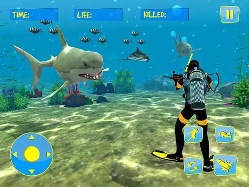 Play APK Scuba Diver Sniper Fury: Blue Whale Shark Hunter  and enjoy Scuba Diver Sniper Fury: Blue Whale Shark Hunter using ApkO