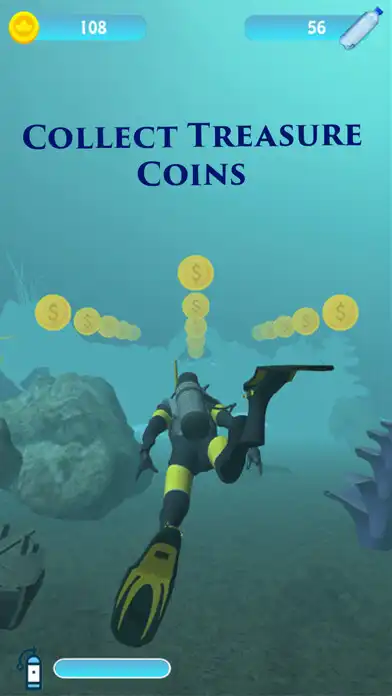 Play Scuba Hero as an online game Scuba Hero with UptoPlay