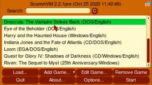 Play ScummVM  and enjoy ScummVM with UptoPlay