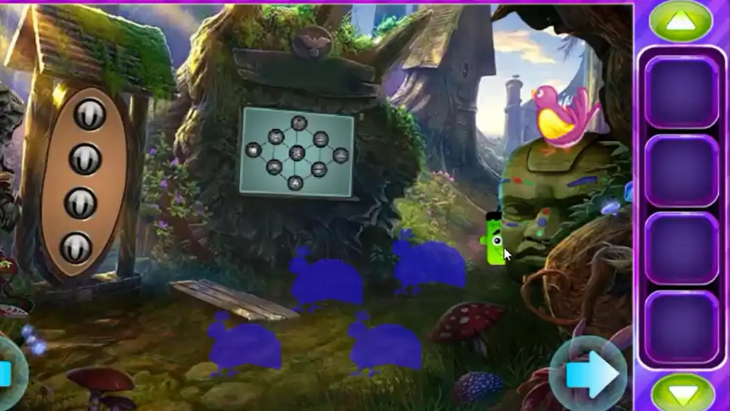 Play Scurry Raccoon Escape as an online game Scurry Raccoon Escape with UptoPlay