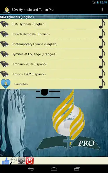 Play SDA Hymnals and Tunes Pro  and enjoy SDA Hymnals and Tunes Pro with UptoPlay