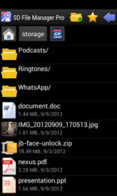 Play SD File Manager Pro