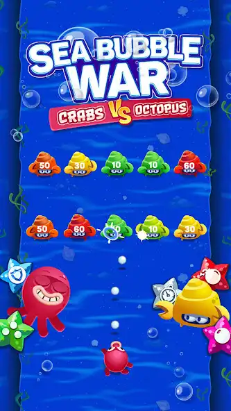 Play Sea Bubble War - Crabs VS Octopus  and enjoy Sea Bubble War - Crabs VS Octopus with UptoPlay