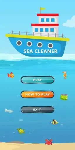 Play Sea Cleaner as an online game Sea Cleaner with UptoPlay