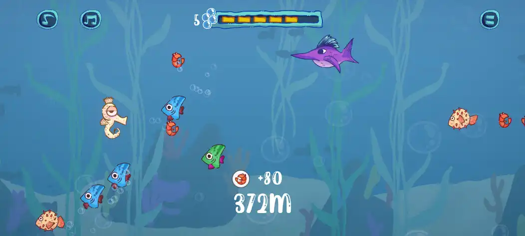 Play Sea Horse Adventure as an online game Sea Horse Adventure with UptoPlay