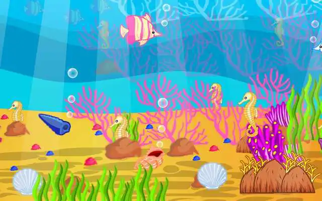 Play Seahorse Hidden Objects Game