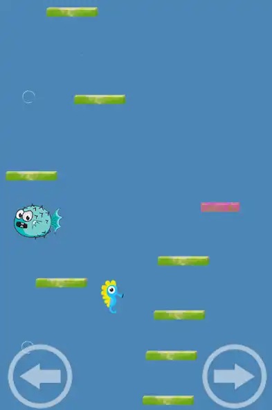 Play Seahorse Jump as an online game Seahorse Jump with UptoPlay
